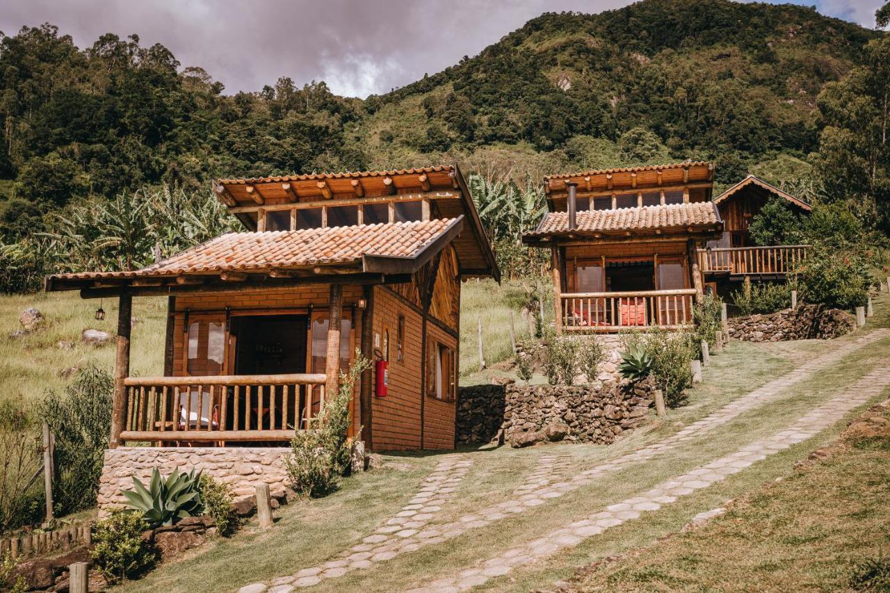 Chale Refugio Da Pedra Sp Lodge
