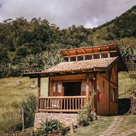 Chale Refugio Da Pedra Sp Villa Sao Bento do Sapucai Exterior photo